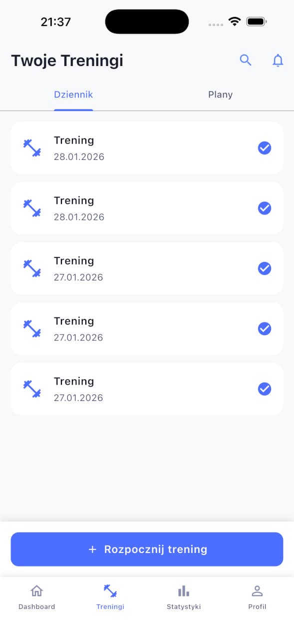JustFitLife Workout Screenshot